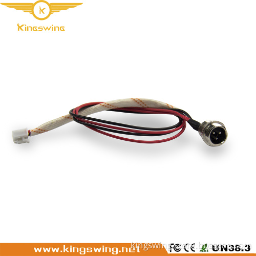 Factory Direct Price 3 Prong Charging Port Replacement for Self Balancing Scooter Charging Wire 2 Wheel Scooter Power Button
